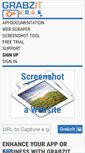 Mobile Screenshot of grabz.it
